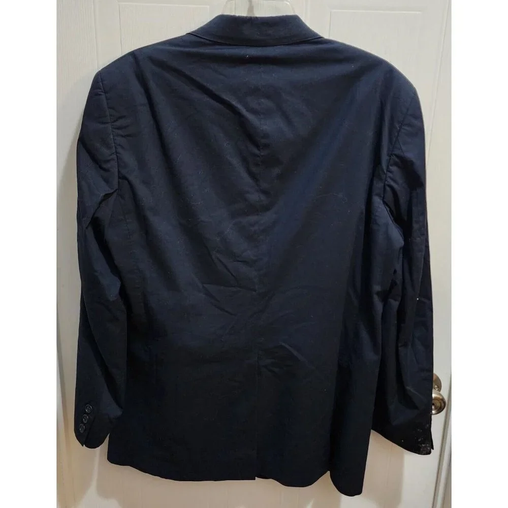 VTG Brooks Brothers Brooksease Blue Blazer Sport Coat Jacket Size 41R USA Made‎